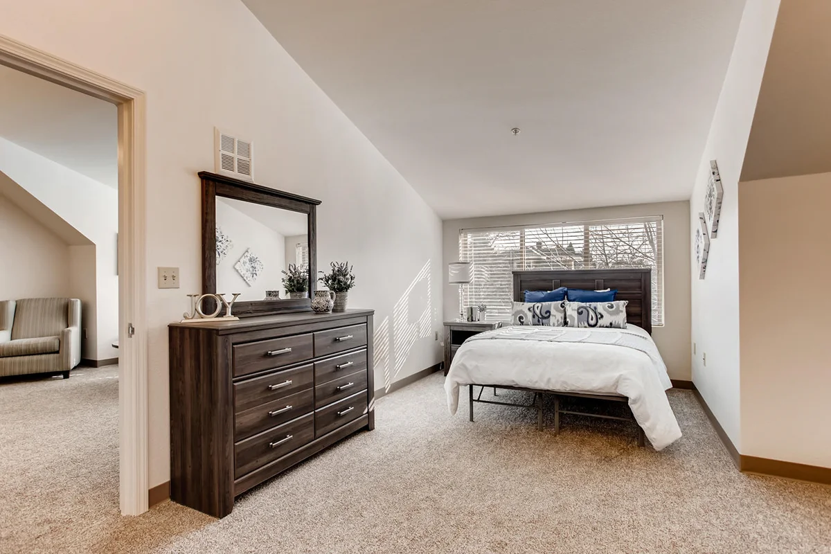 Comfortable apartment with spacious floorplan