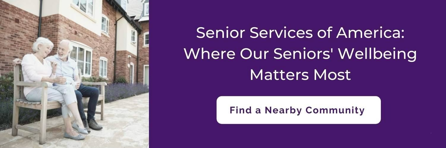 Senior services of America banner 